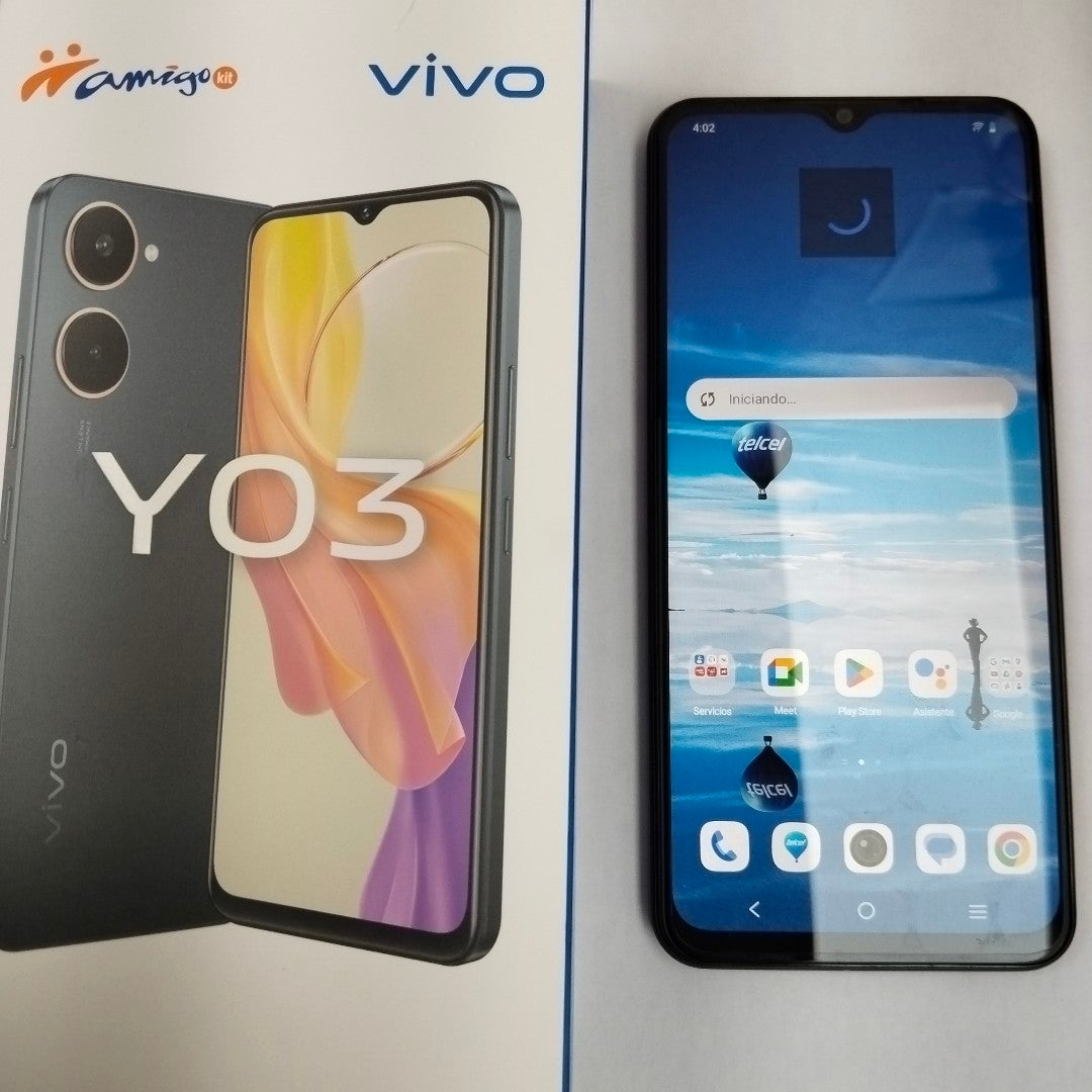 CELULAR VIVO Y03 V2332 (2024) 128 GB 4 GB RAM (SEMINUEVO)
