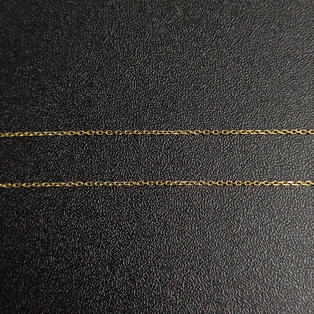 CADENAS BARBADA DIAMANTADA ORO 14K 1.8 (NUEVO)