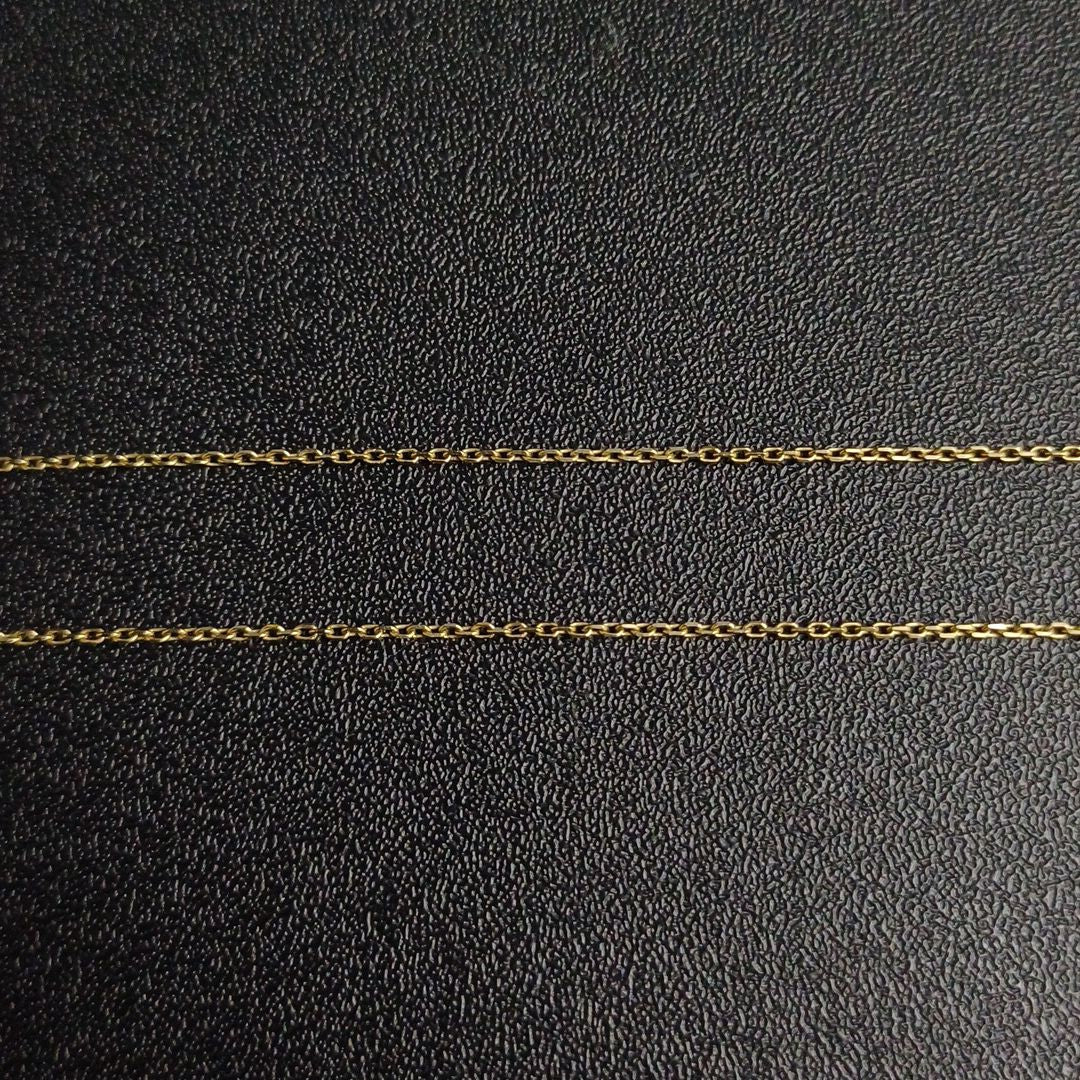 CADENAS BARBADA DIAMANTADA ORO 14K 1.8 (NUEVO)