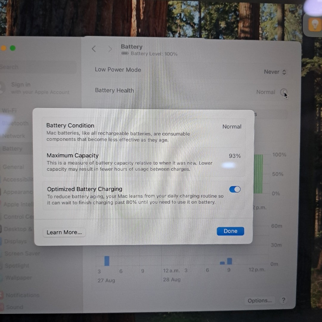 LAPTOP APPLE MACBOOK AIR 13" 2020 3.2 A2337 256 GB SSD 8 GB RAM (SEMINUEVO)
