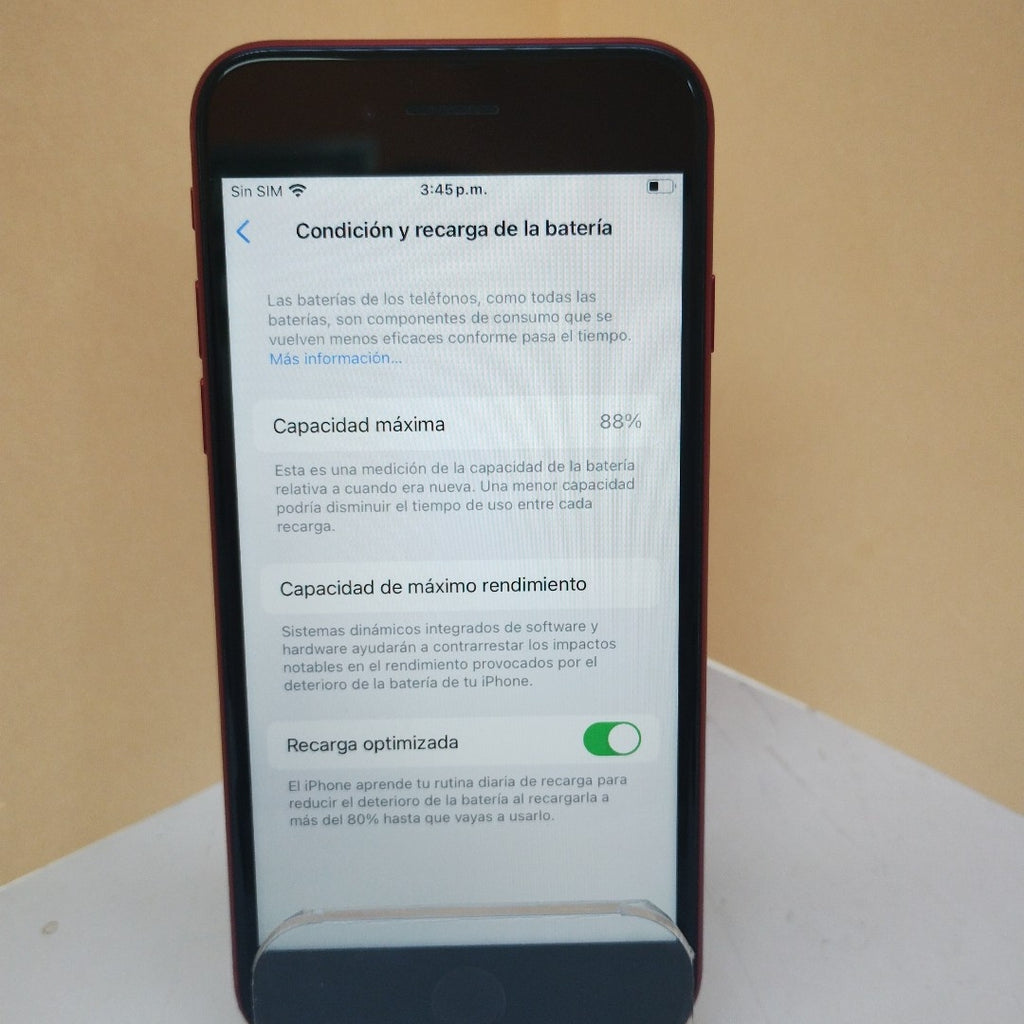 CELULAR APPLE IPHONE SE 3 A2595 64 GB 4 GB RAM (SEMINUEVO)