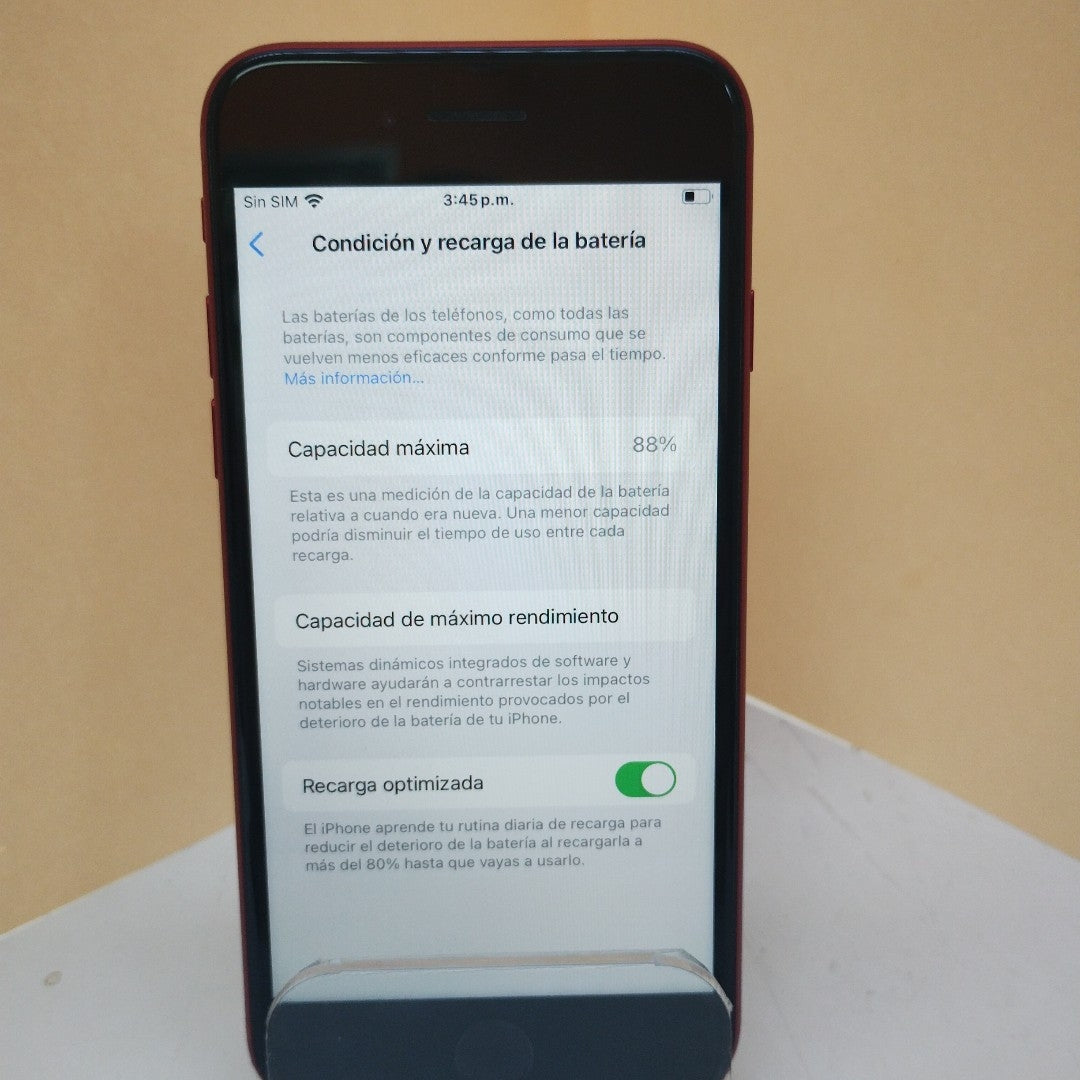 CELULAR APPLE IPHONE SE 3 A2595 64 GB 4 GB RAM (SEMINUEVO)