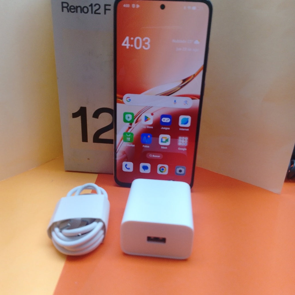 CELULAR OPPO  RENO 12F 5G CPH2637 256 GB 12 GB RAM (SEMINUEVO)