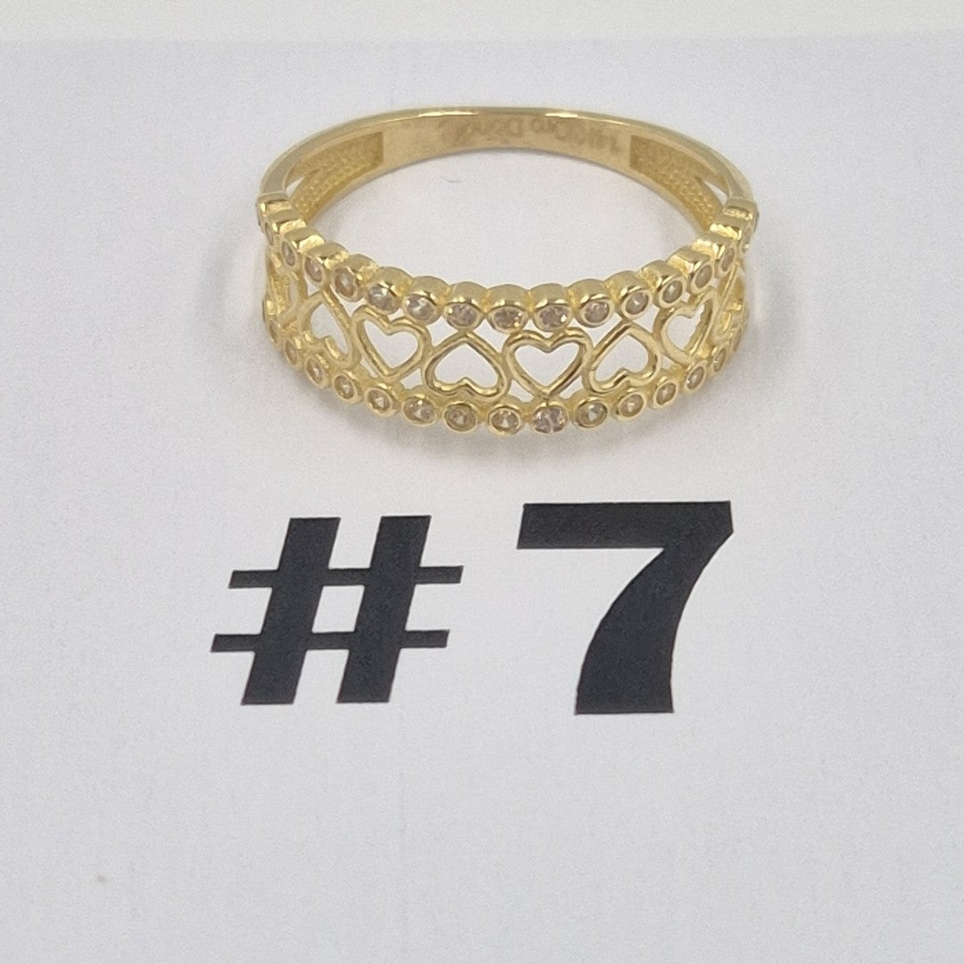 ANILLOS DAMA ORO 14K 1.7 (NUEVO)