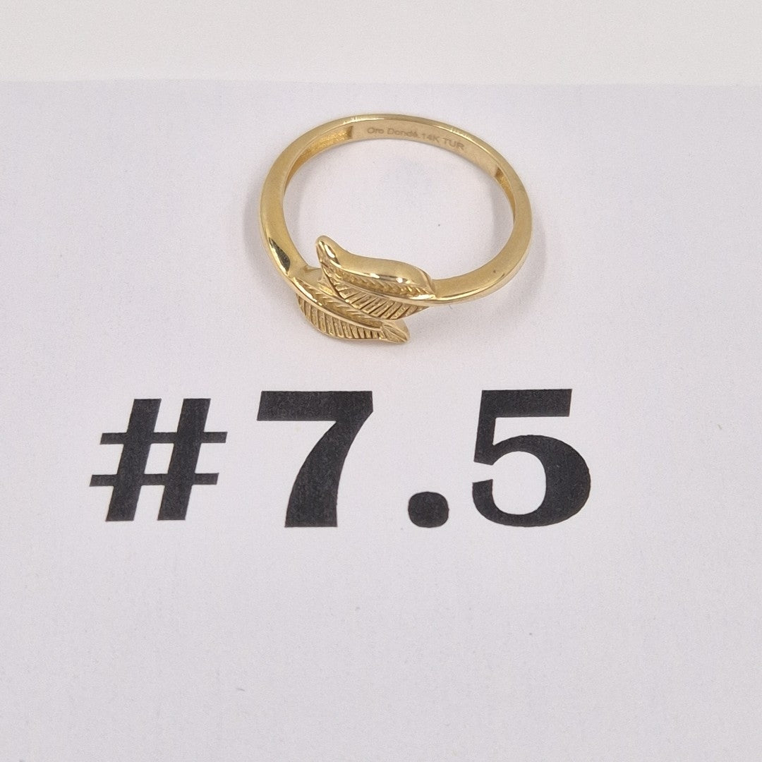 ANILLOS DAMA ORO 14K 1.6 (NUEVO)