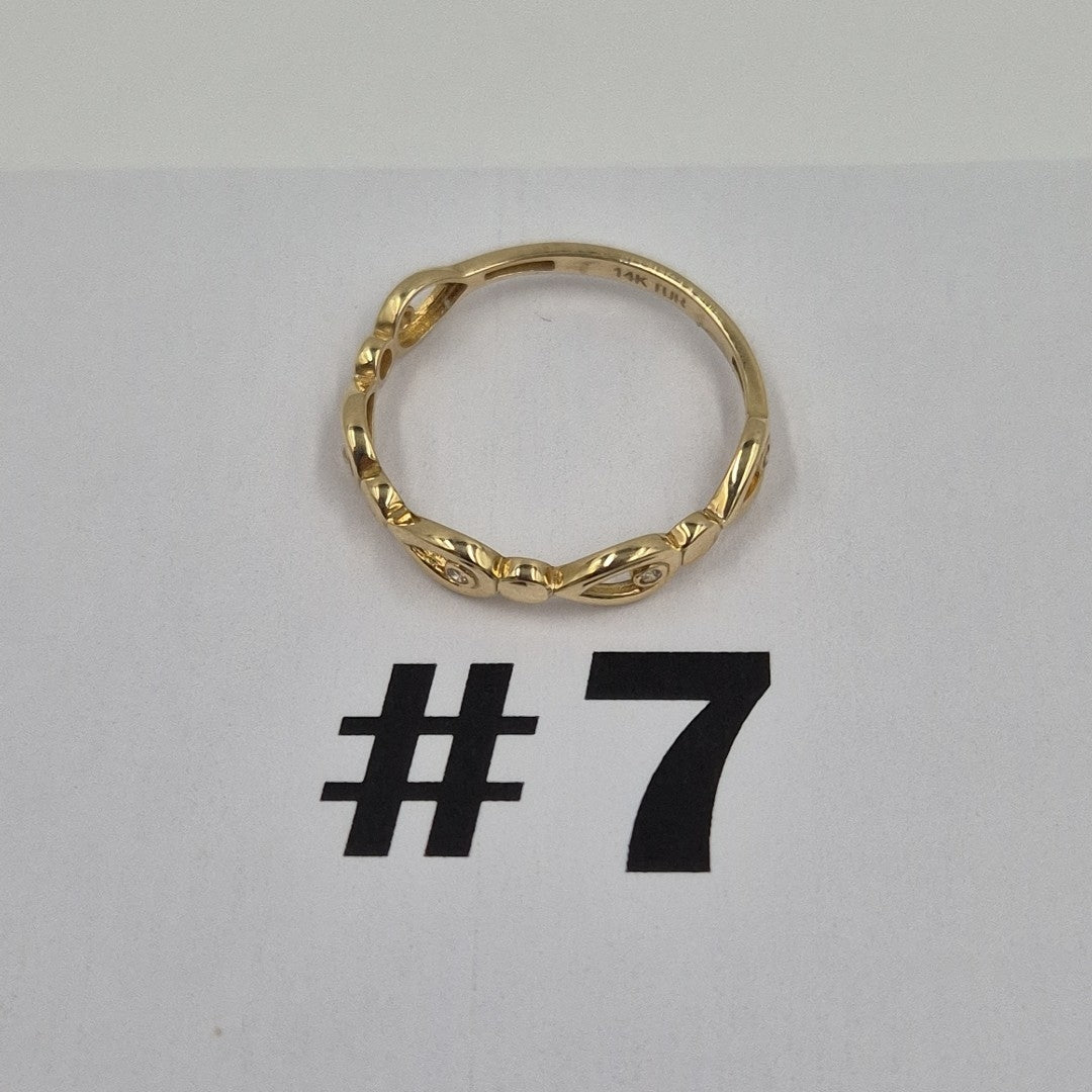 ANILLOS DAMA ORO 14K 1.2 (NUEVO)