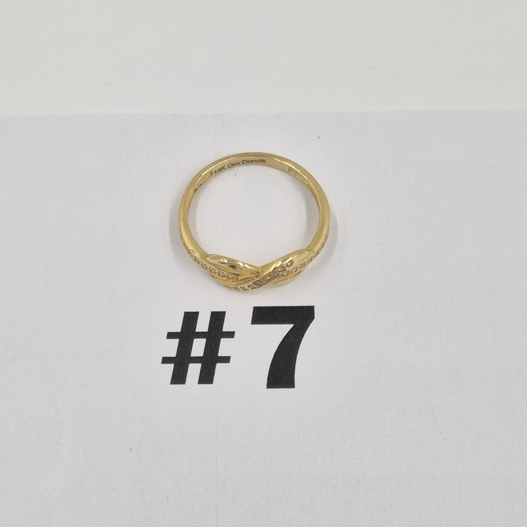 ANILLOS DAMA ORO 14K 1.8 (NUEVO)