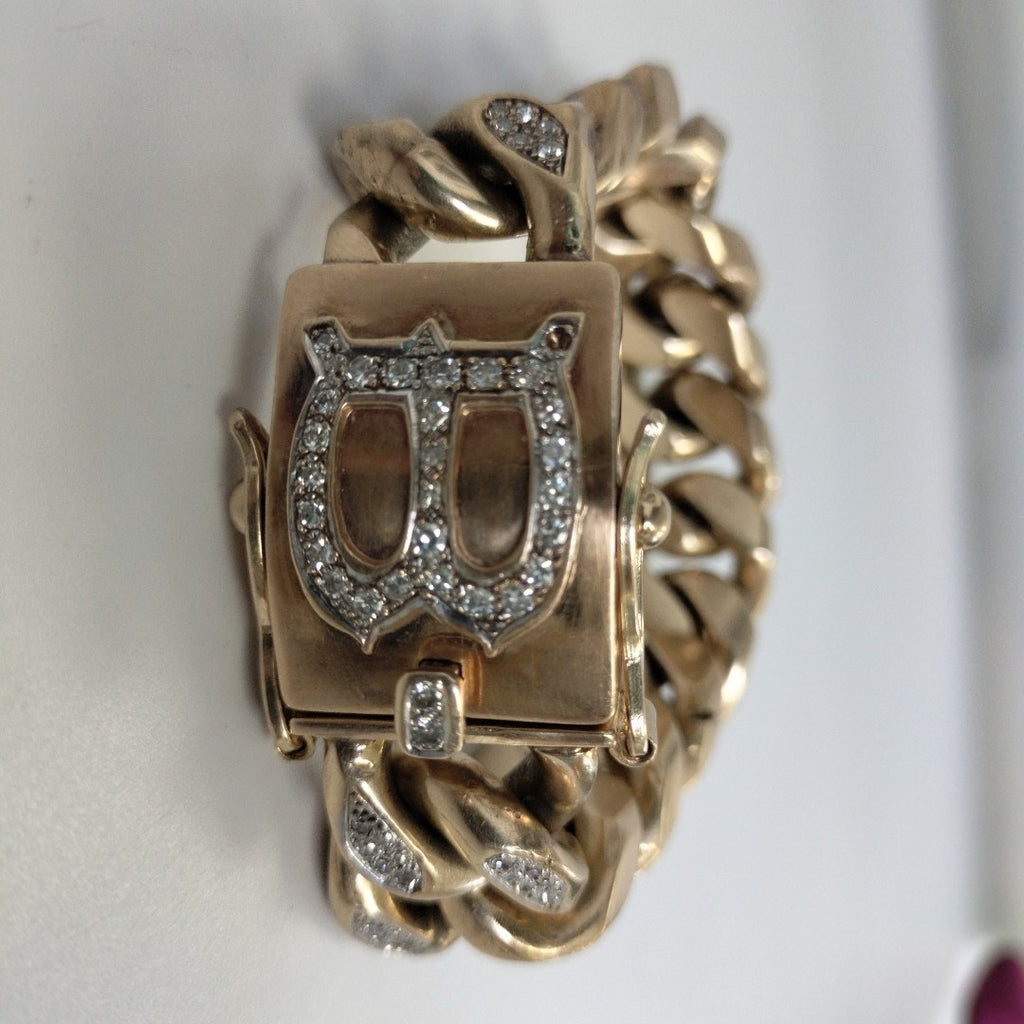 PULSERA. ORO. 14 K 216.9 GRMS (SEMINUEVO)