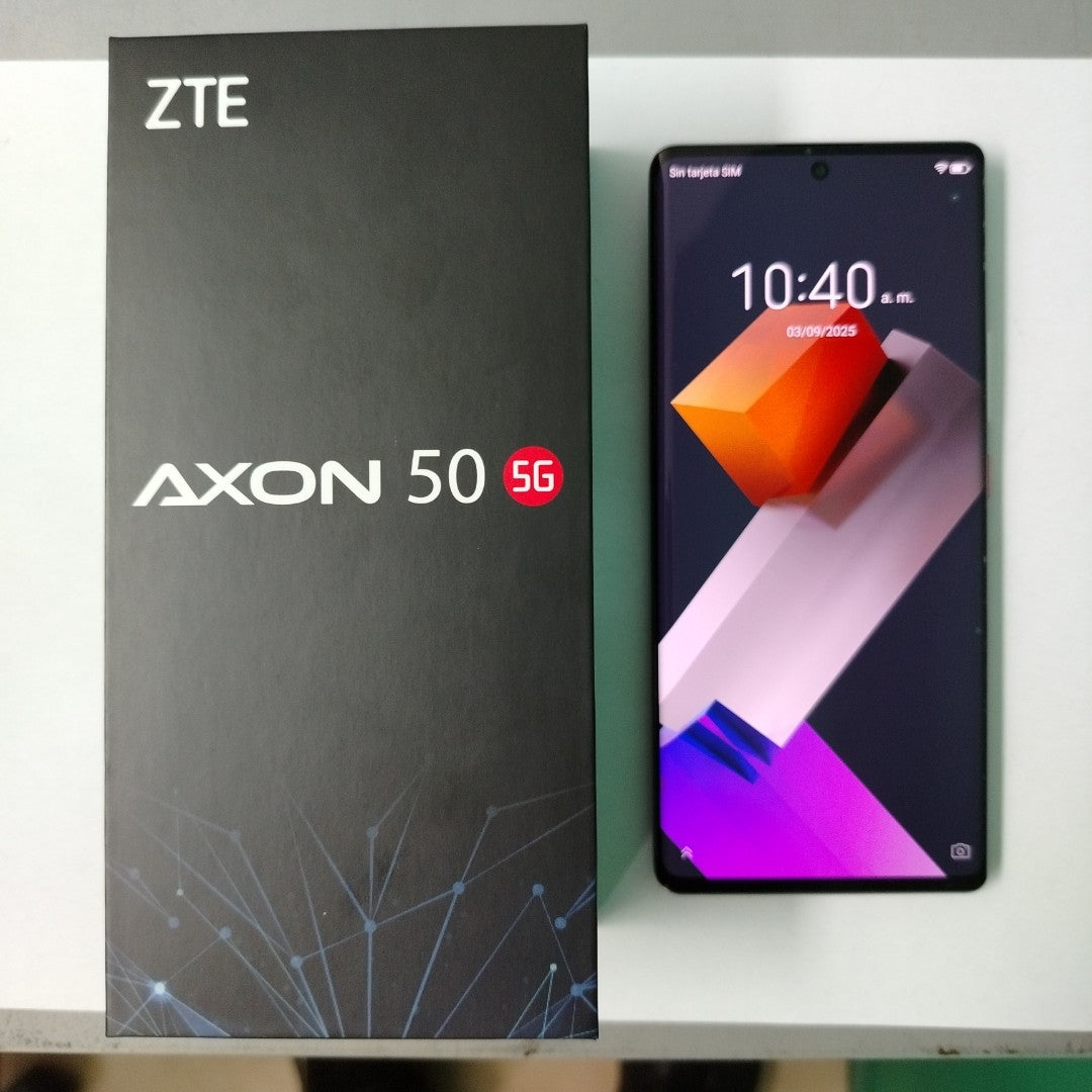 CELULAR ZTE AXON 50 5G 9050N 256 GB 6 GB RAM (SEMINUEVO)