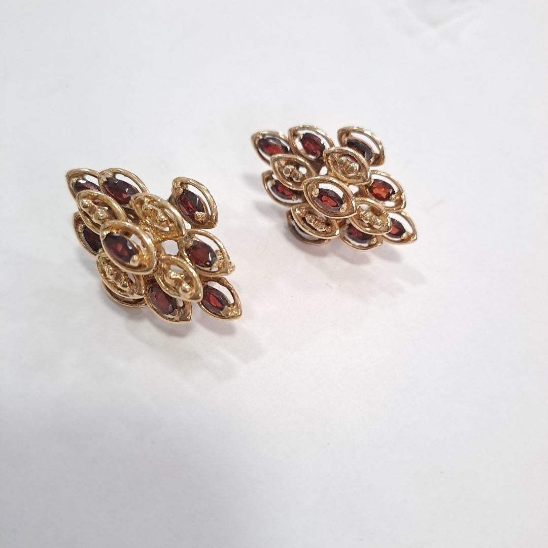 ARETES PAR ORO 14 K 15,00 GRMS (SEMINUEVO)