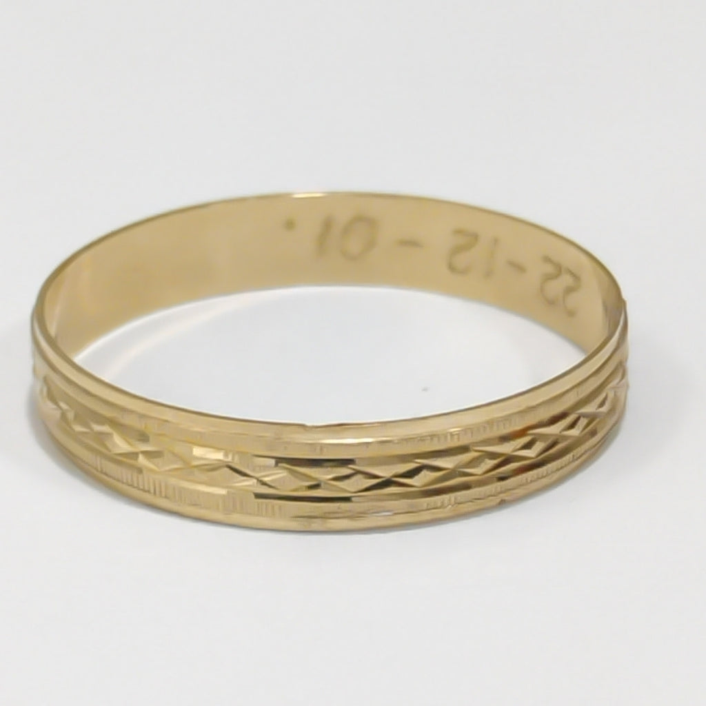 ARGOLLA. ORO. 14 K 1.3 GRMS (SEMINUEVO)