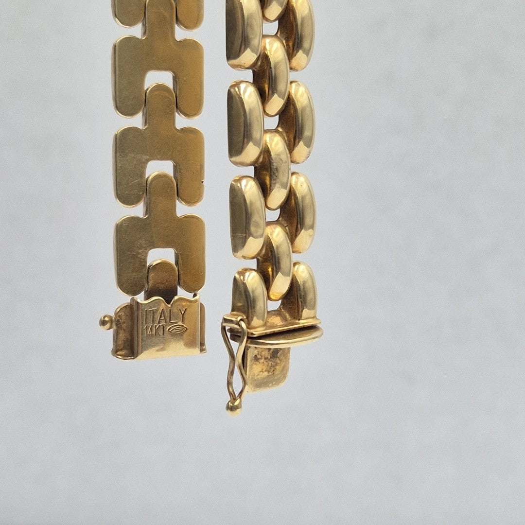 PULSERA. ORO. 14 K 20 GRMS (SEMINUEVO)