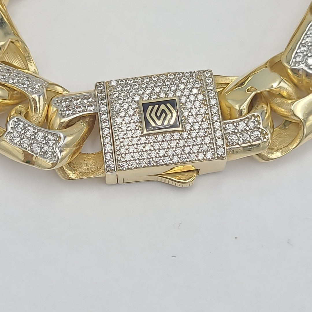 PULSERA ORO 14 K 30,70 GRMS (SEMINUEVO)
