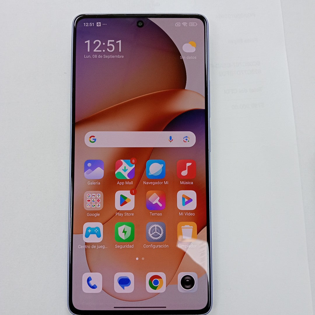 CELULAR XIAOMI REDMI NOTE 13 PRO 23117RA68G (2023) 256 GB 8 GB RAM (SEMINUEVO)