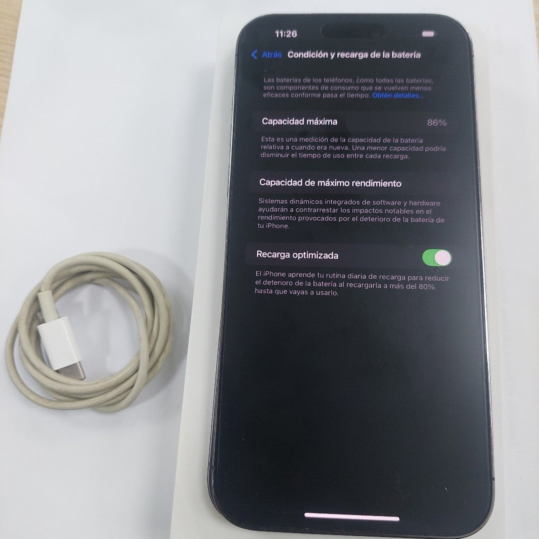 CELULAR APPLE IPHONE 14 PRO MAX A2893 128 GB 6 GB RAM (SEMINUEVO)