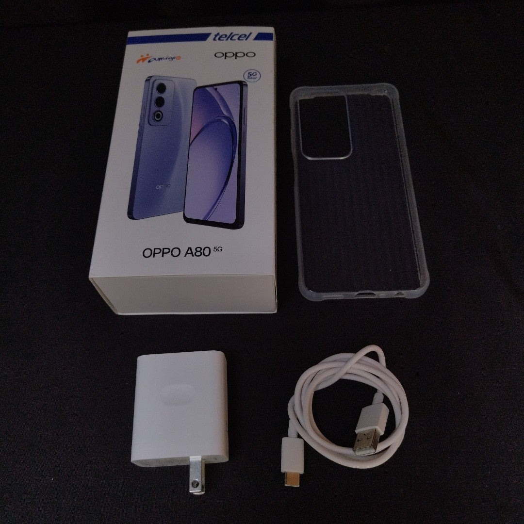 CELULAR OPPO  A80 5G CPH2639 (2024) 256 GB 8 GB RAM (SEMINUEVO)