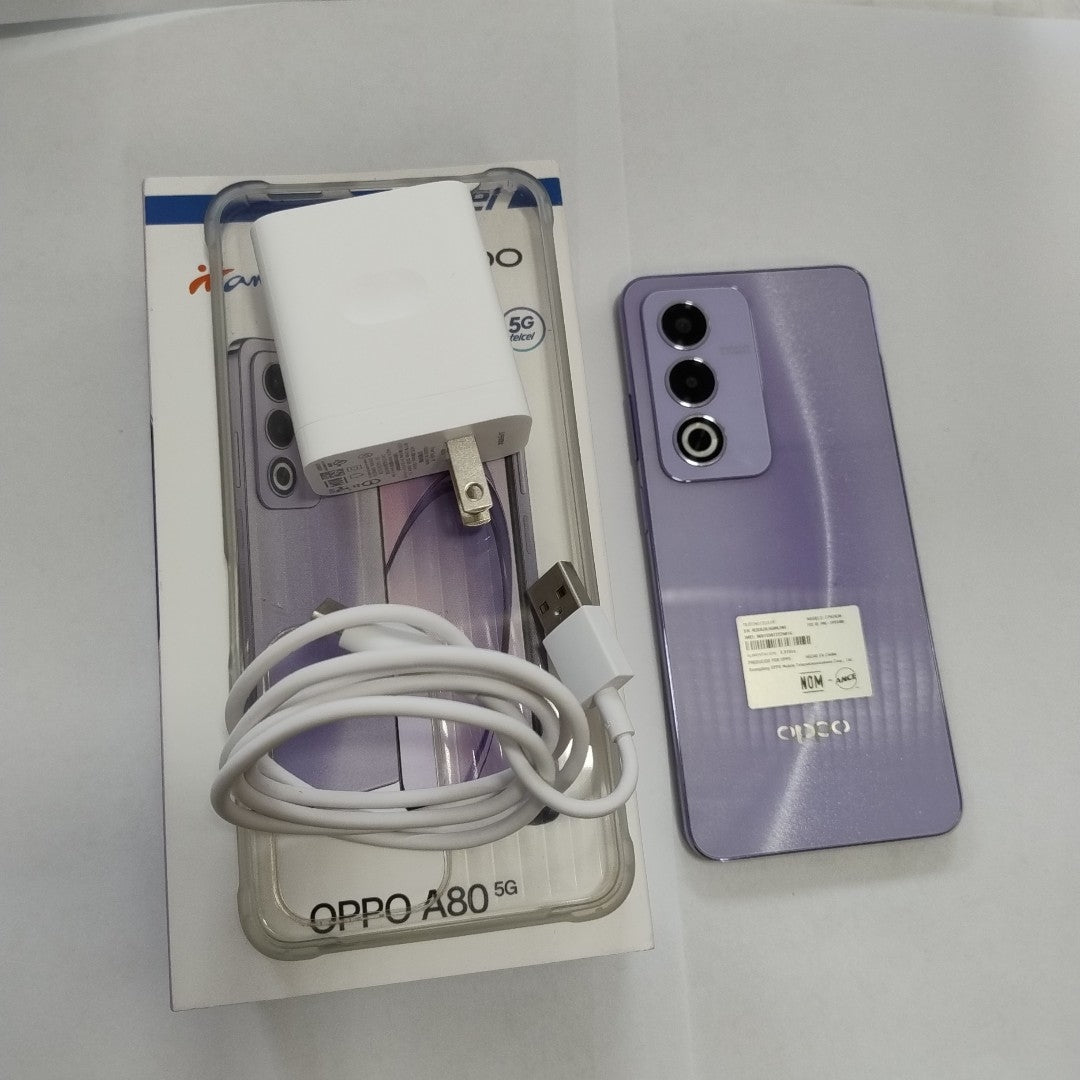 CELULAR OPPO  A80 5G CPH2639 (2024) 256 GB 8 GB RAM (SEMINUEVO)