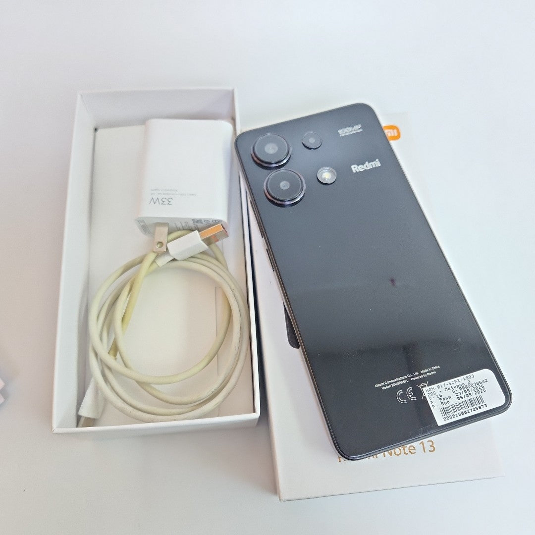 CELULAR XIAOMI REDMI NOTE 13 23129RA5FL (2024) 256 GB 8 GB RAM (SEMINUEVO)