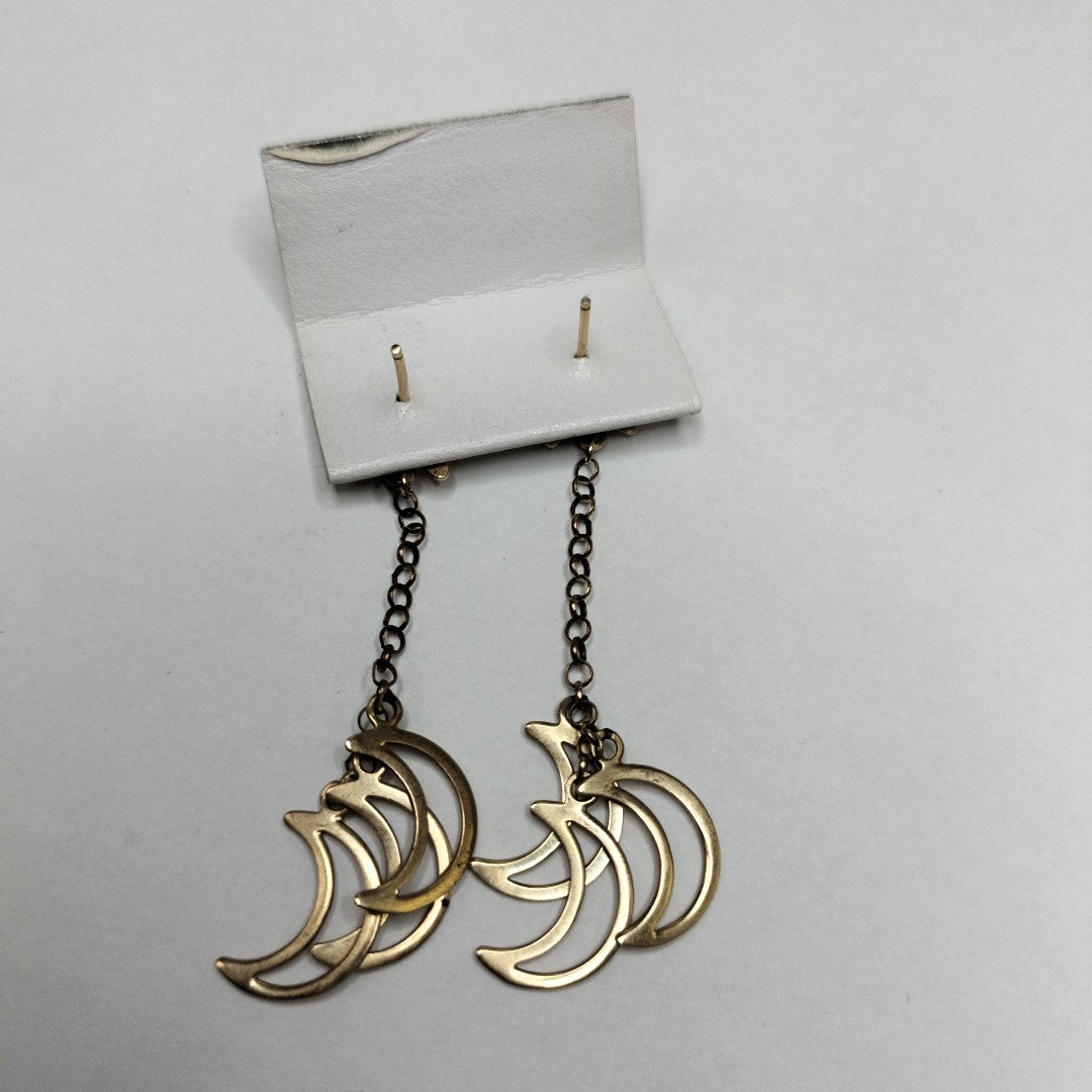 BROQUELES PAR ORO 14 K 4,00 GRMS (SEMINUEVO)