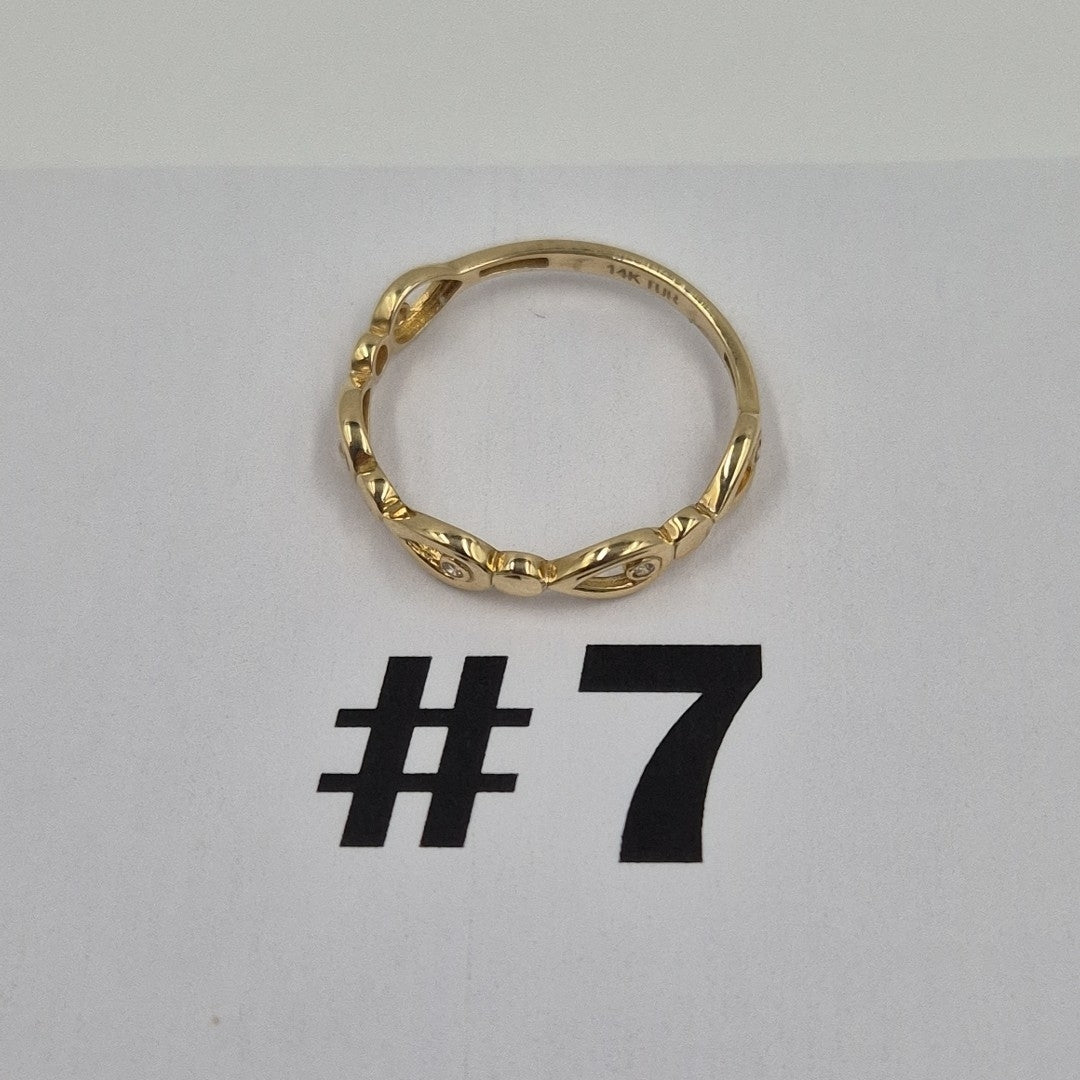 ANILLOS DAMA ORO 14K 1.2 (NUEVO)
