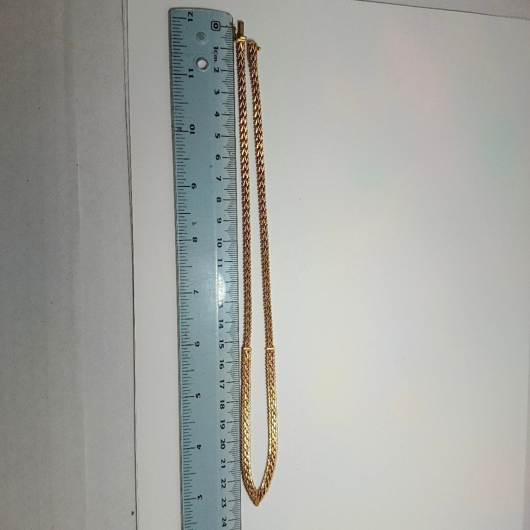 GARGANTILLA. ORO. 10 K 21.4 GRMS (SEMINUEVO)