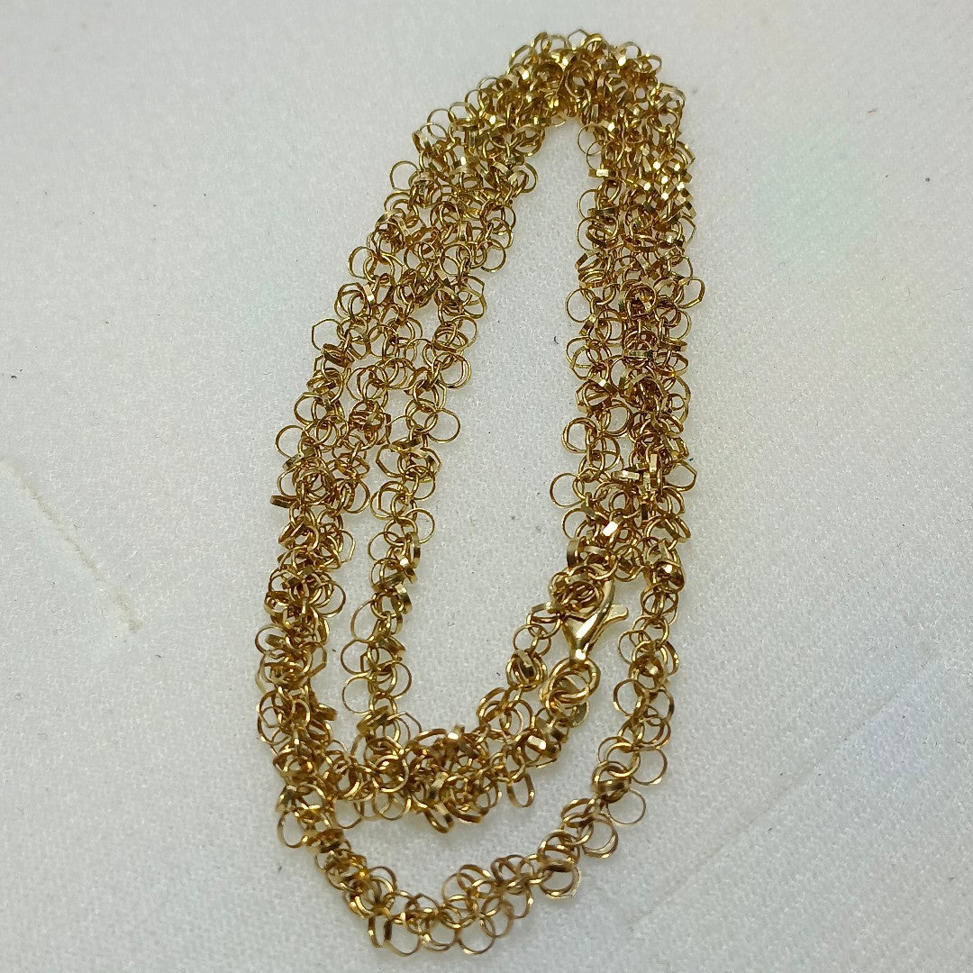 CADENA. ORO. 14 K 8.1 GRMS (SEMINUEVO)