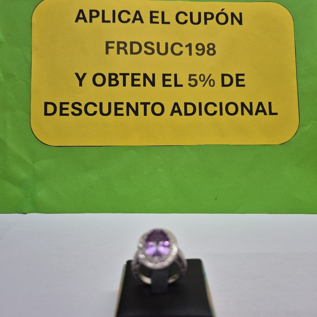 ANILLO. ORO BLANCO. 18 K 8.4 GRMS (SEMINUEVO)