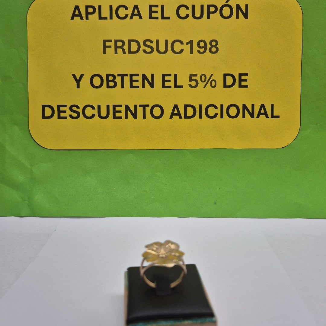 ANILLO ORO 10 K 2,10 GRMS (SEMINUEVO)