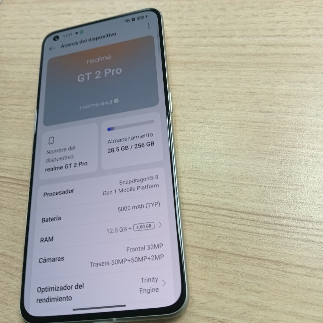 CELULAR REALME GT2 PRO RMX3301 256 GB 12 GB RAM (SEMINUEVO)