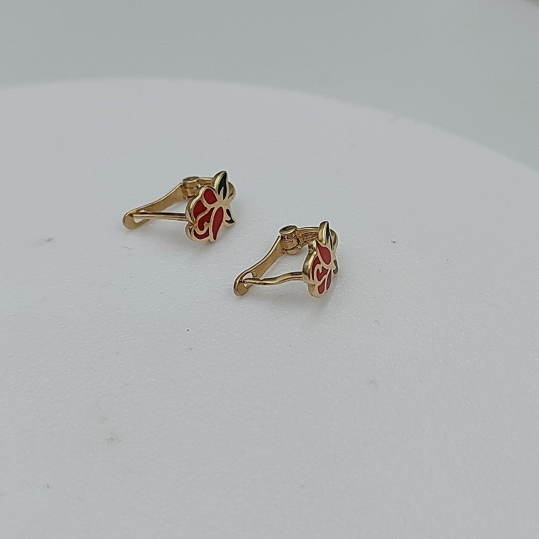 BROQUELES ORO 14K 1.3 (NUEVO)