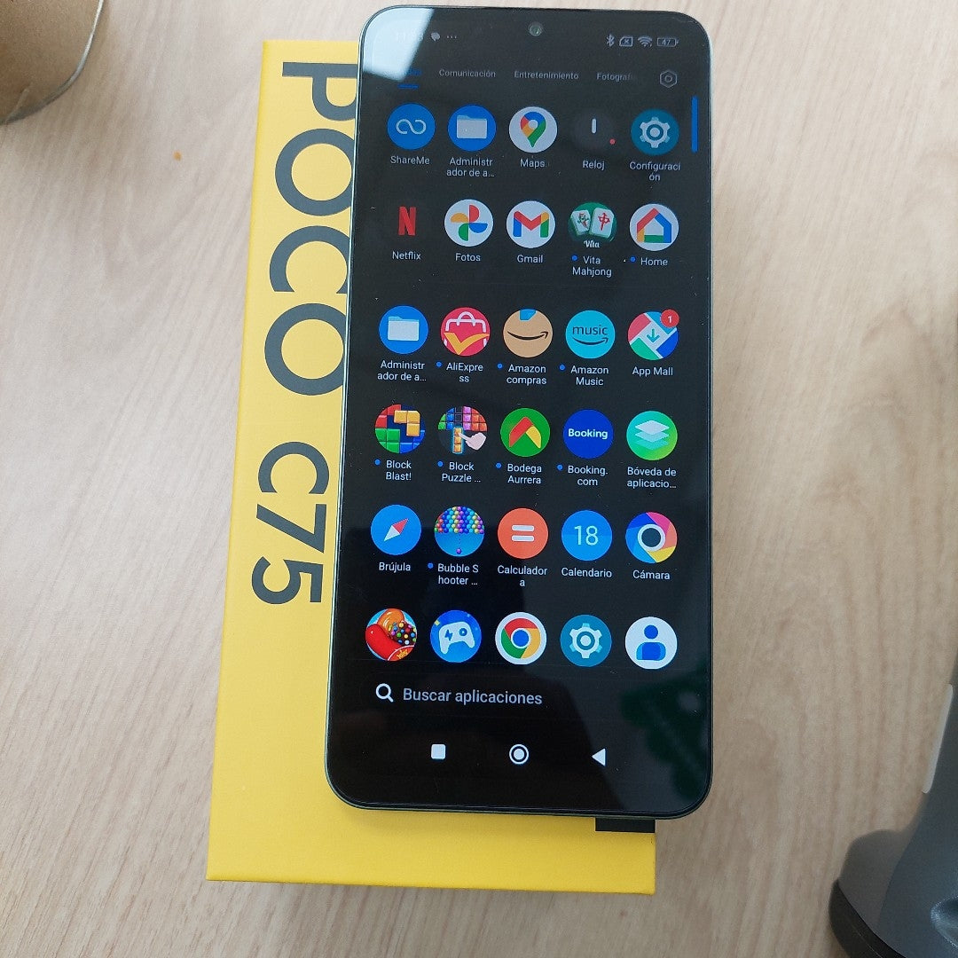 CELULAR XIAOMI POCO C75 2410FPCC5G (2024) 256 GB 8 GB RAM (SEMINUEVO)