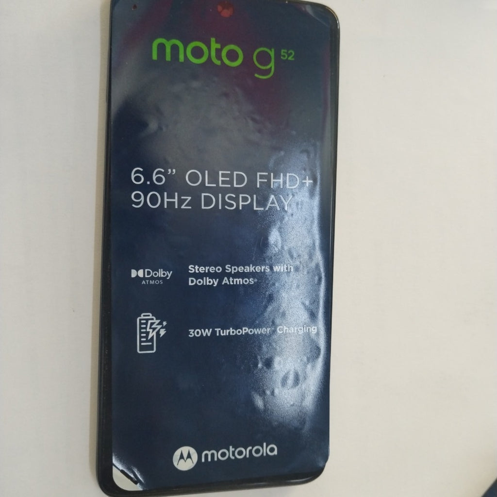 CELULAR MOTOROLA MOTO G52 XT2221-2 256 GB 6 GB RAM (SEMINUEVO)