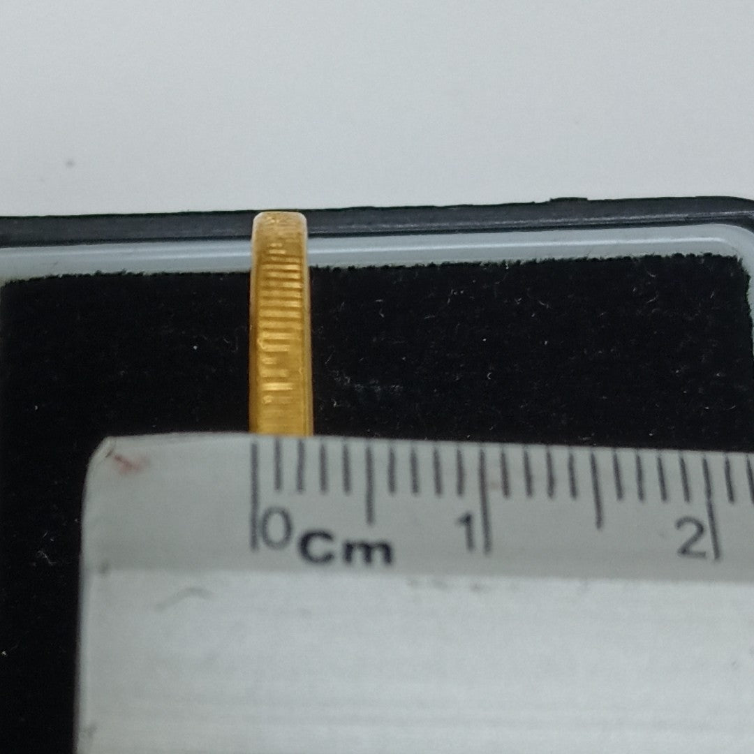 MEDALLA CONMEMORATIVA ORO 21 K 34,60 GRMS (SEMINUEVO)