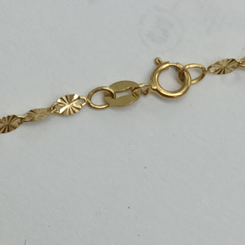 CADENA. ORO. 14 K 1.5 GRMS (SEMINUEVO)