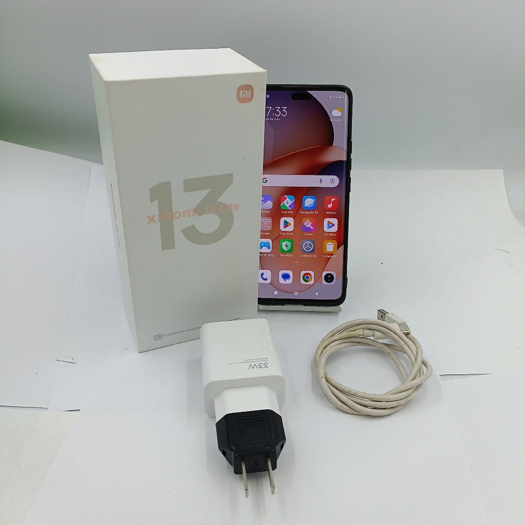 CELULAR XIAOMI 13 LITE 2210129SG (2023) 256 GB 8 GB RAM (SEMINUEVO)