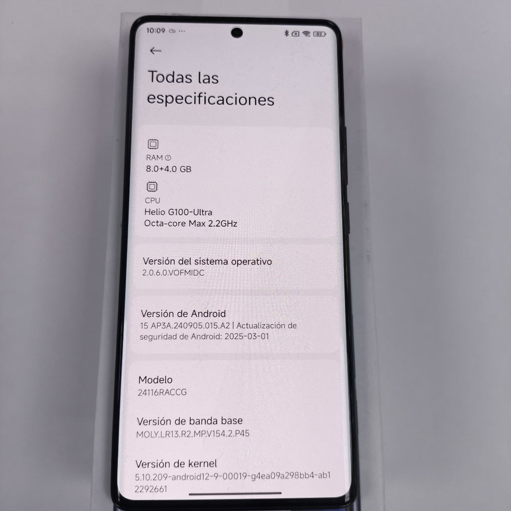 CELULAR XIAOMI REDMI NOTE 14 PRO 24116RACCG (2024) 256 GB 8 GB RAM (SEMINUEVO)