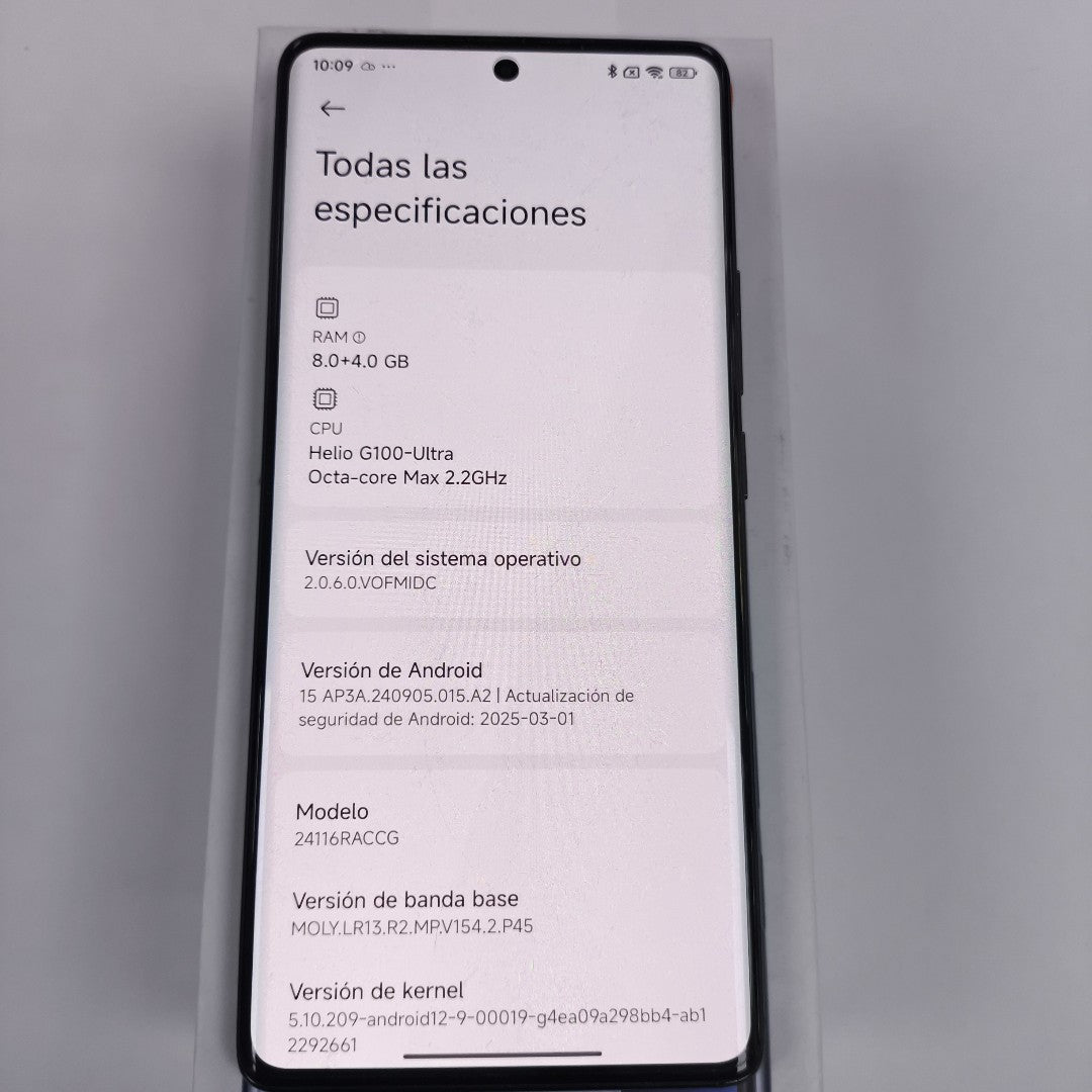 CELULAR XIAOMI REDMI NOTE 14 PRO 24116RACCG (2024) 256 GB 8 GB RAM (SEMINUEVO)