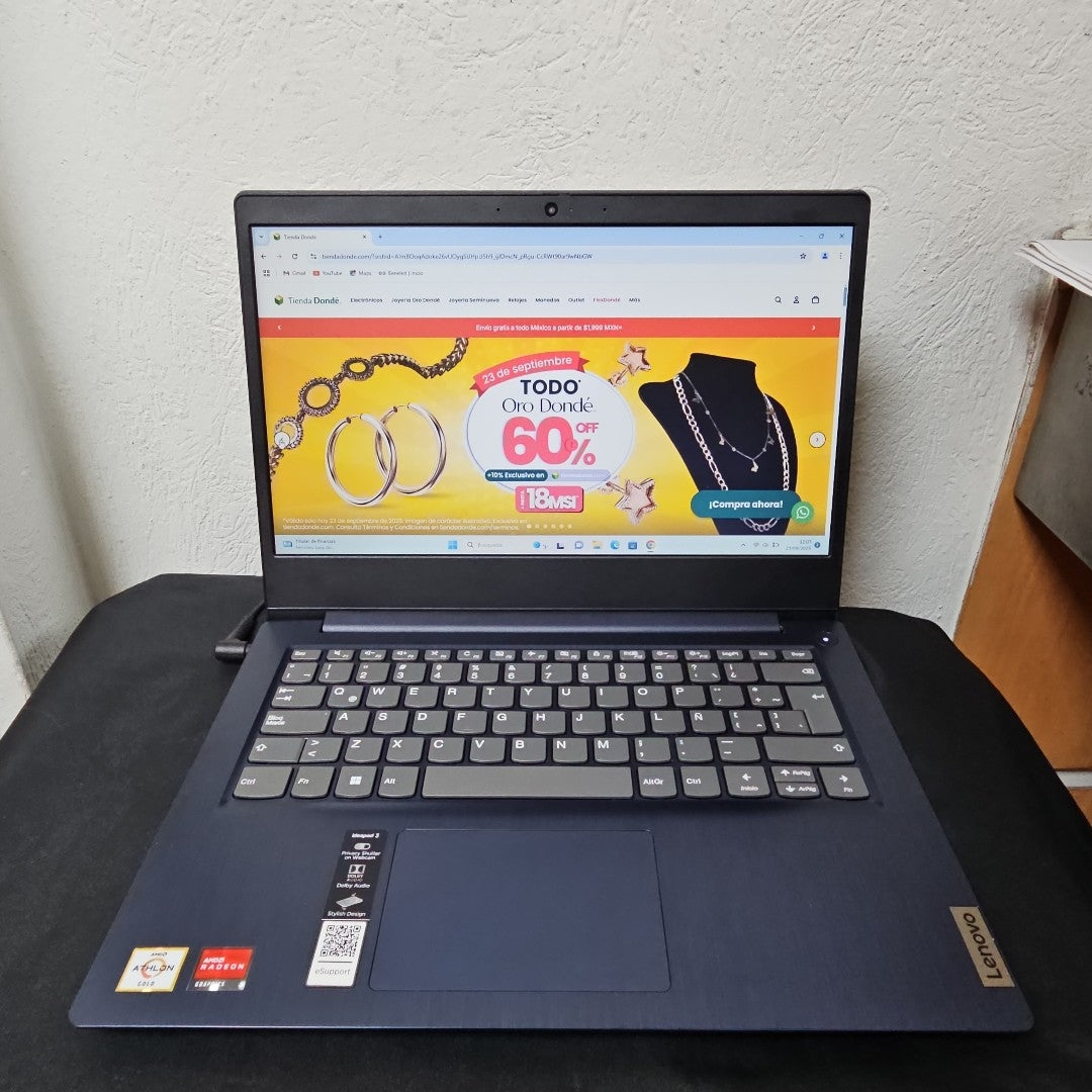 LAPTOP LENOVO IDEAPAD 3 14ADA05 (2022) 1 TB 8 GB RAM (SEMINUEVO)