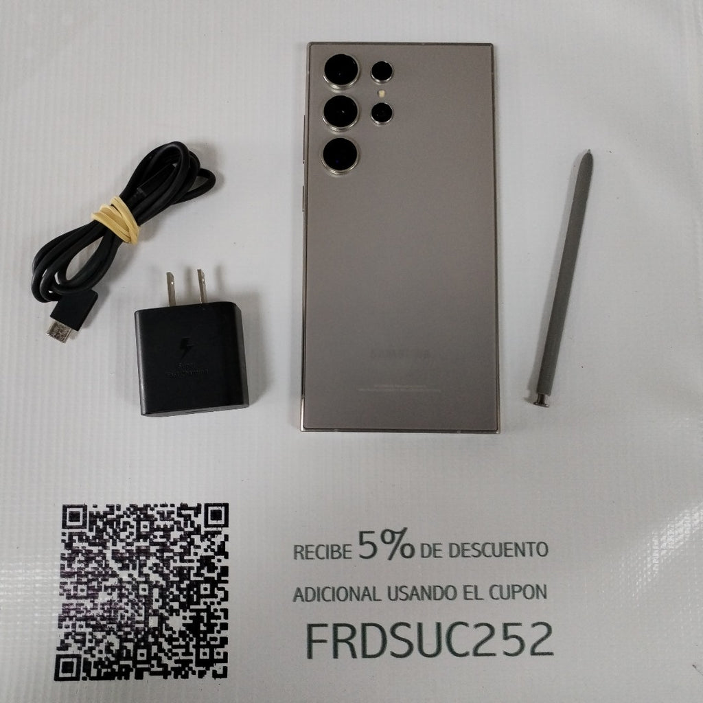 CELULAR SAMSUNG GALAXY S24 ULTRA SM-S928B (2024) 256 GB 12 GB RAM (SEMINUEVO)