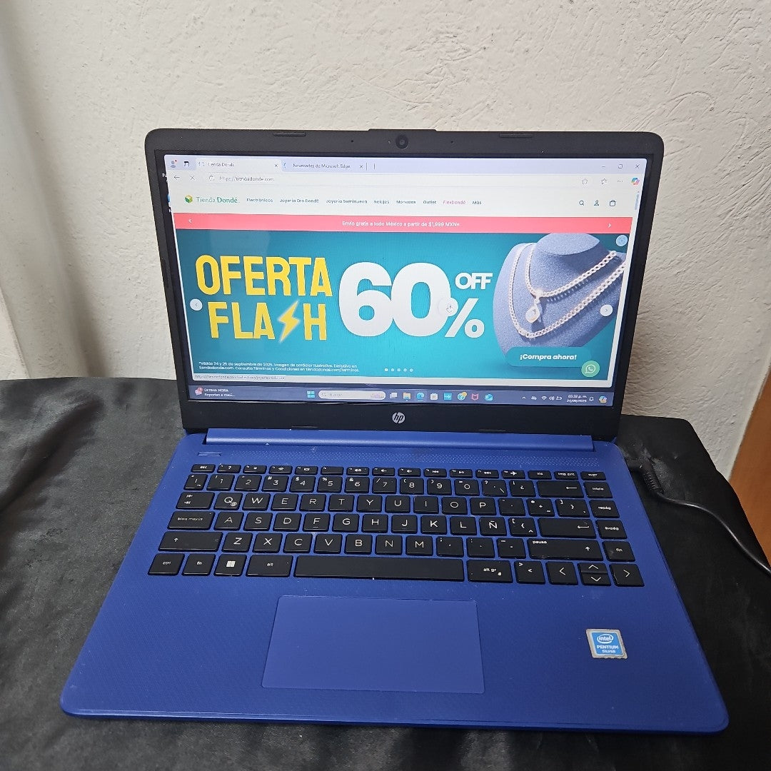 LAPTOP HP 14-DQ0525LA (2023) 256 GB SSD 8 GB RAM (SEMINUEVO)