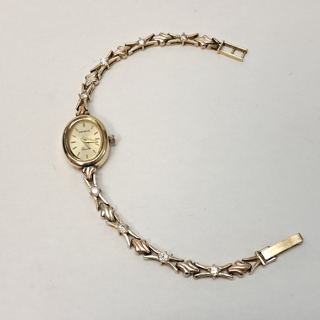 RELOJ CAJA Y PULSO ORO ORO 14 K 16,50 GRMS (SEMINUEVO)