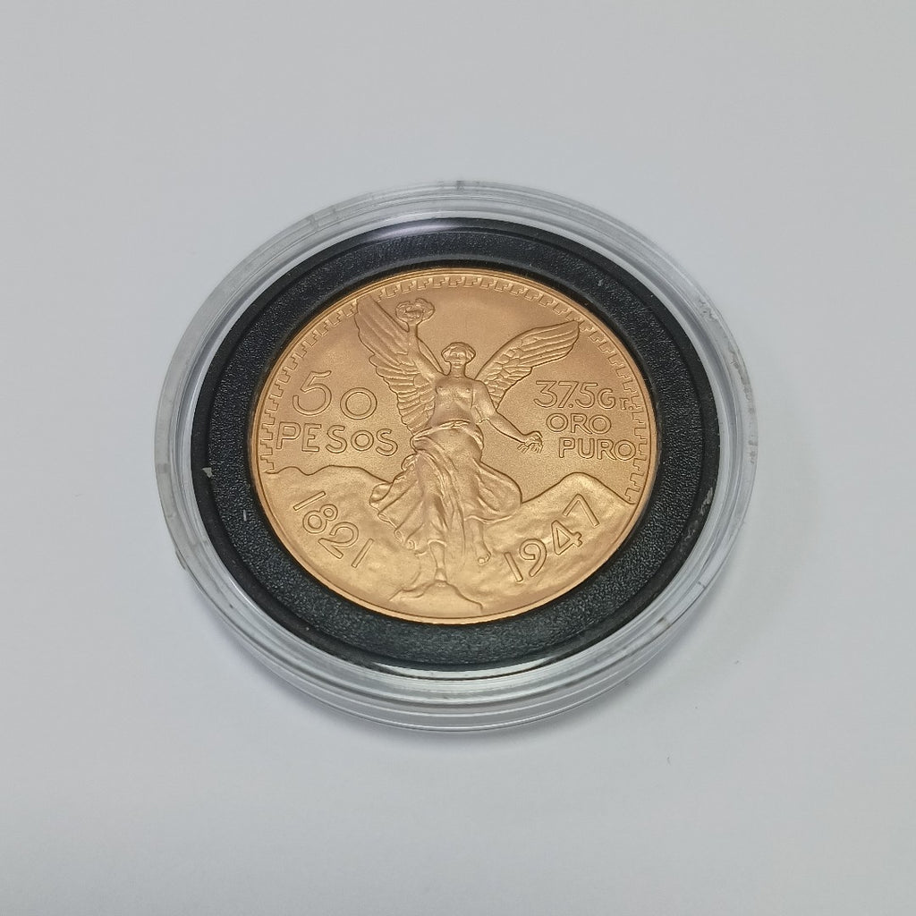 K1 41,60 GRMS - DTO. 0,00 GRMS - 21 K - AVALÚO 79534,21 * IDENTIFICACIÓN OTRO * MONEDAS PESOS 50 PESOS * MATERIALES (SEMINUEVO)