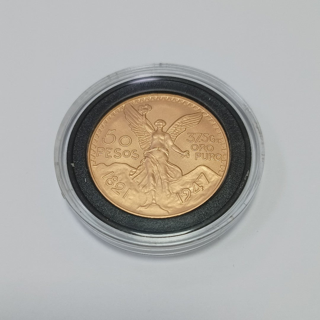 K1 41,60 GRMS - DTO. 0,00 GRMS - 21 K - AVALÚO 79534,21 * IDENTIFICACIÓN OTRO * MONEDAS PESOS 50 PESOS * MATERIALES (SEMINUEVO)
