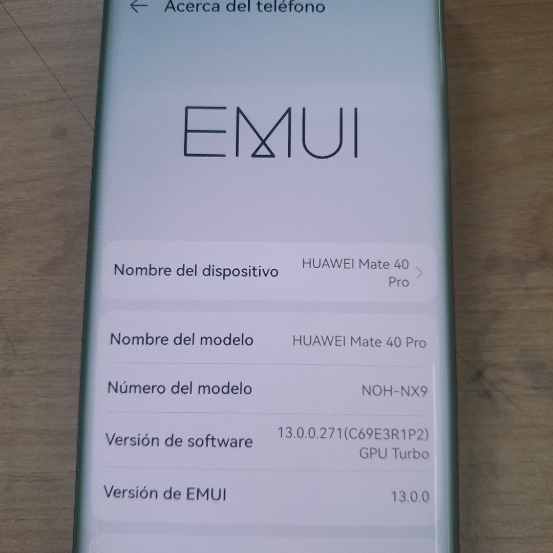 CELULAR HUAWEI MATE 40 PRO NOH-NX9 256 GB 8 GB RAM