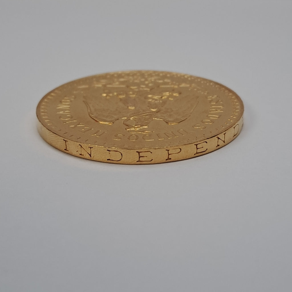 K1 41,60 GRMS - DTO. 0,00 GRMS - 21 K - AVALÚO 79534,21 * IDENTIFICACIÓN MONEDA NOMINATIVA * MONEDAS PESOS 50 PESOS (SEMINUEVO)