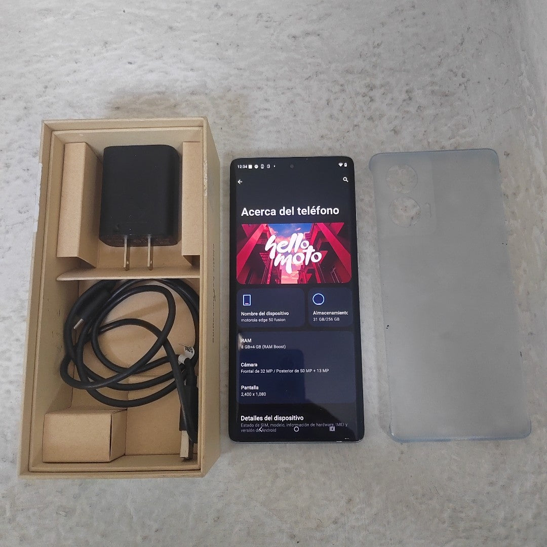 CELULAR MOTOROLA EDGE 50 FUSION XT2429-1 256 GB 8 GB RAM (SEMINUEVO)