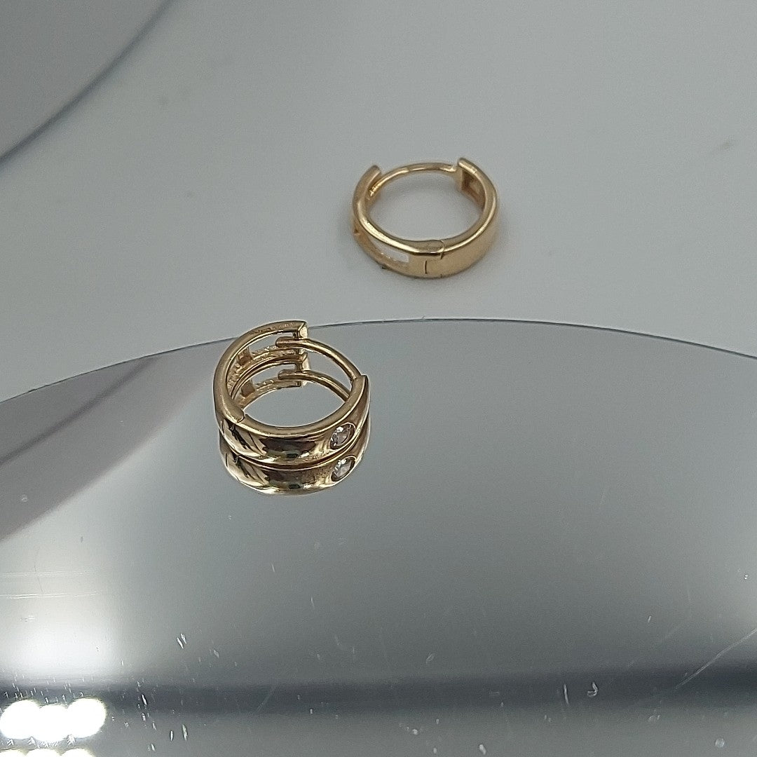 HUGGIES ORO 14K 1.3 (NUEVO)