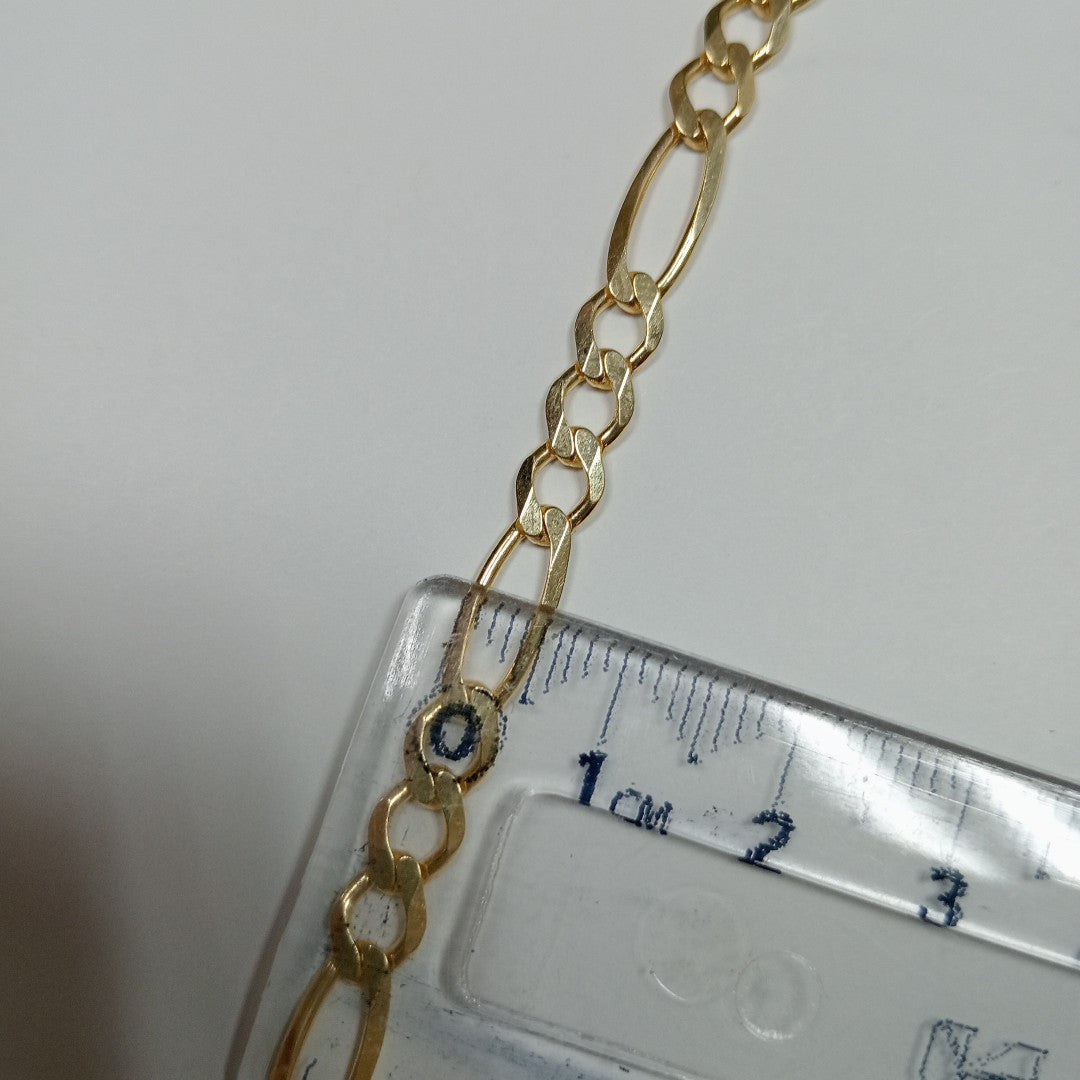 PULSERAS CABALLERO CARTIER 3*1 AMARILLA ORO 14K 6.4 (NUEVO)