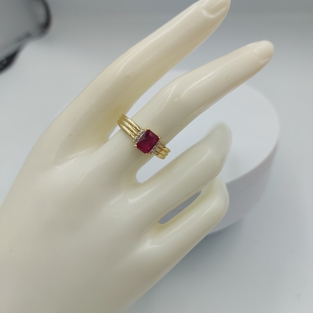 ANILLOS DAMA ORO 14K 2.7 (NUEVO)