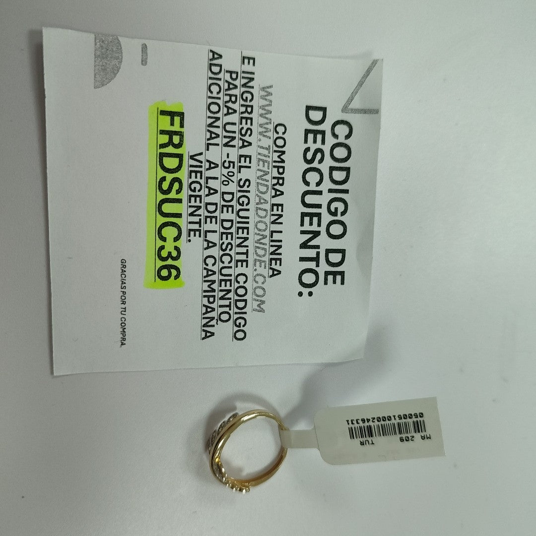 ANILLOS DAMA ORO 14K 2 (NUEVO)